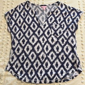 EUC Lilly Pulitzer Duval top, sz L